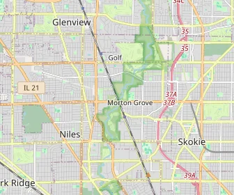 Area schools map